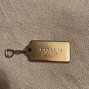Coach Metal Purse Tag